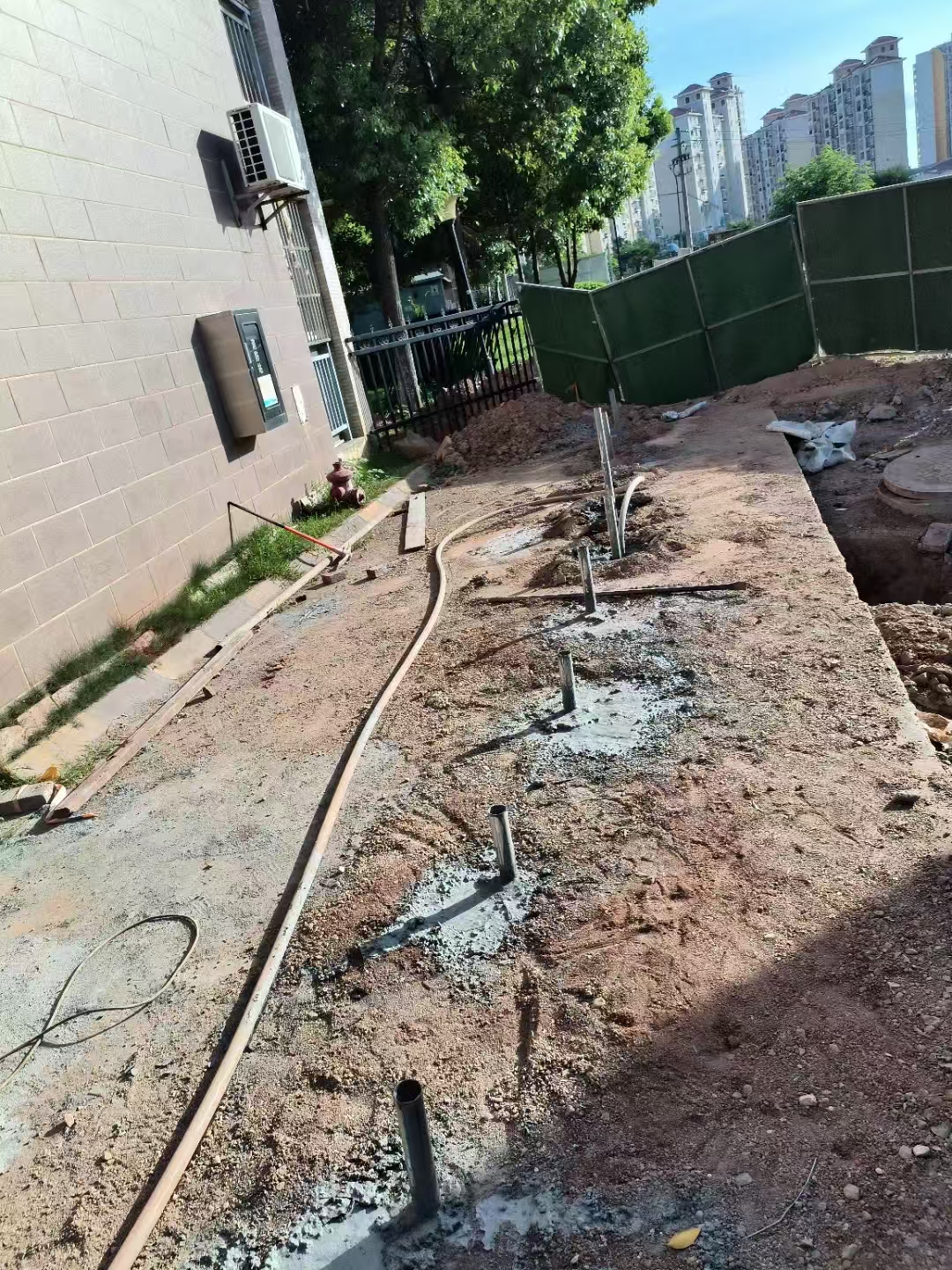 公安自建房地基下沉加固